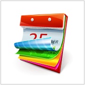 Colorful Calendar